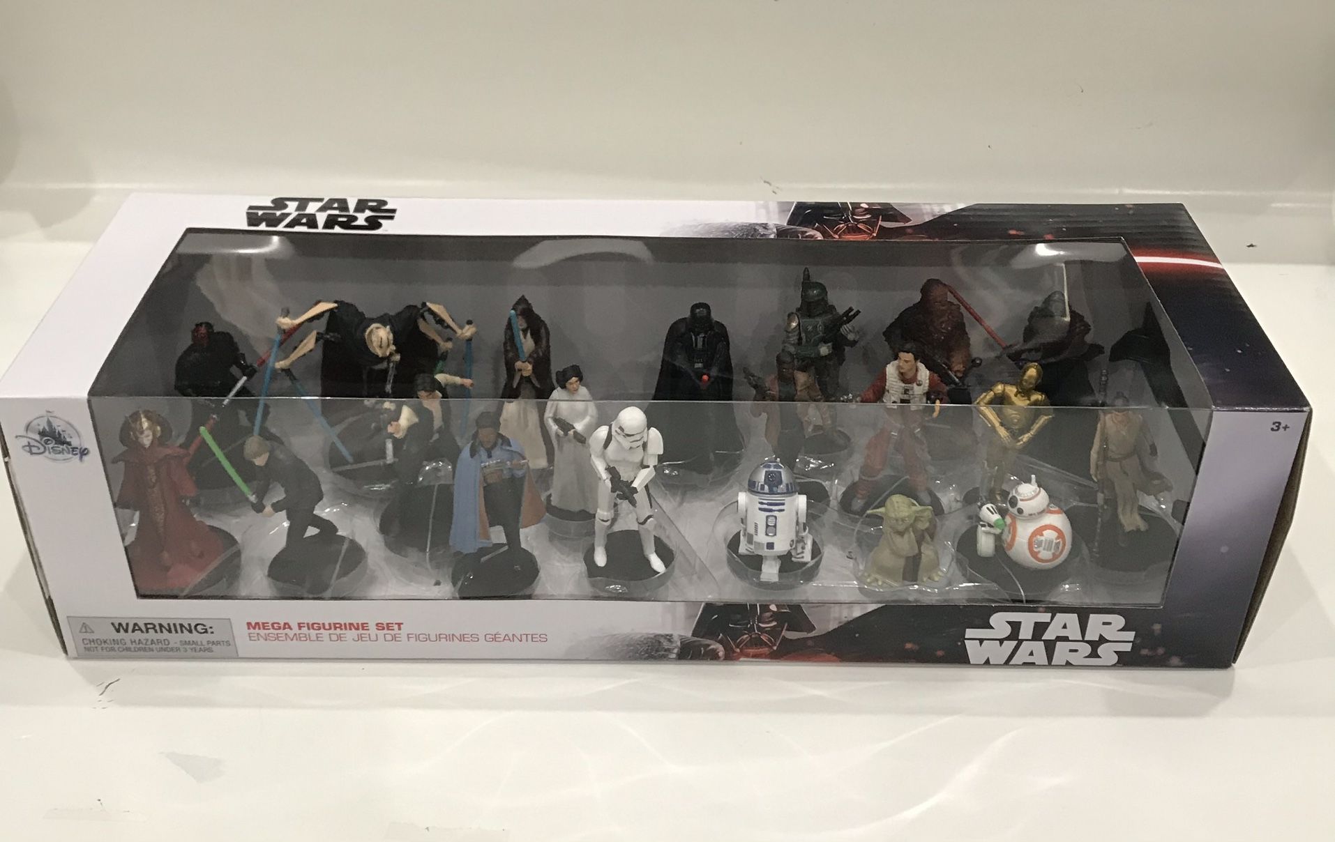 Disney Star Wars Mega Figurine Set Of 20 Figures for Sale in