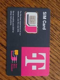 Tmobile sim card new