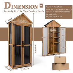 Outdoor Garden storage shed