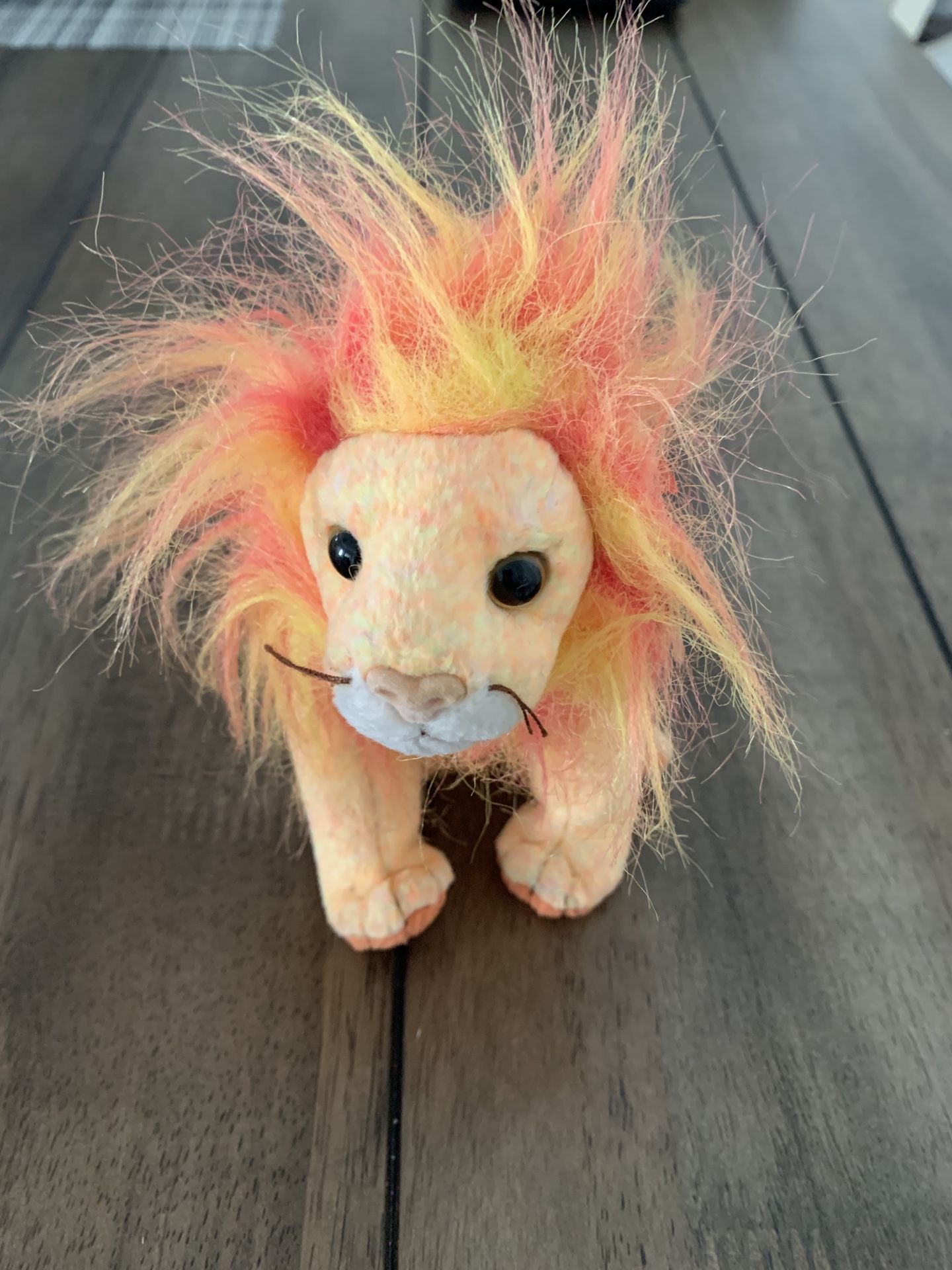 Ty Beanie Baby Bushy The Lion