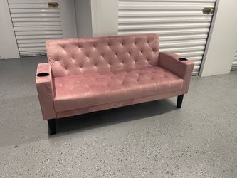 Pink Futon