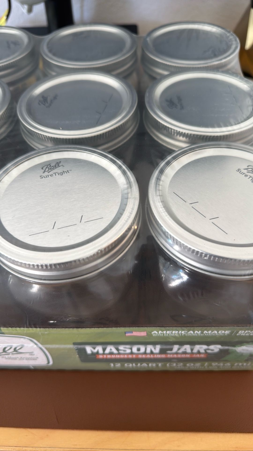 Ball Mason Jars New