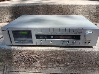 AKAI CS-F14 STEREO CASSETTE DECK MADE IN JAPAN, MICRO TOUCH TECHNOLOGY