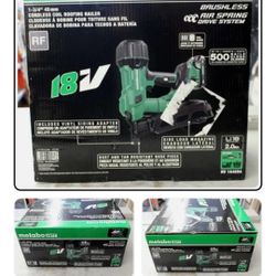  Metabo Cordless Coil Nailer 