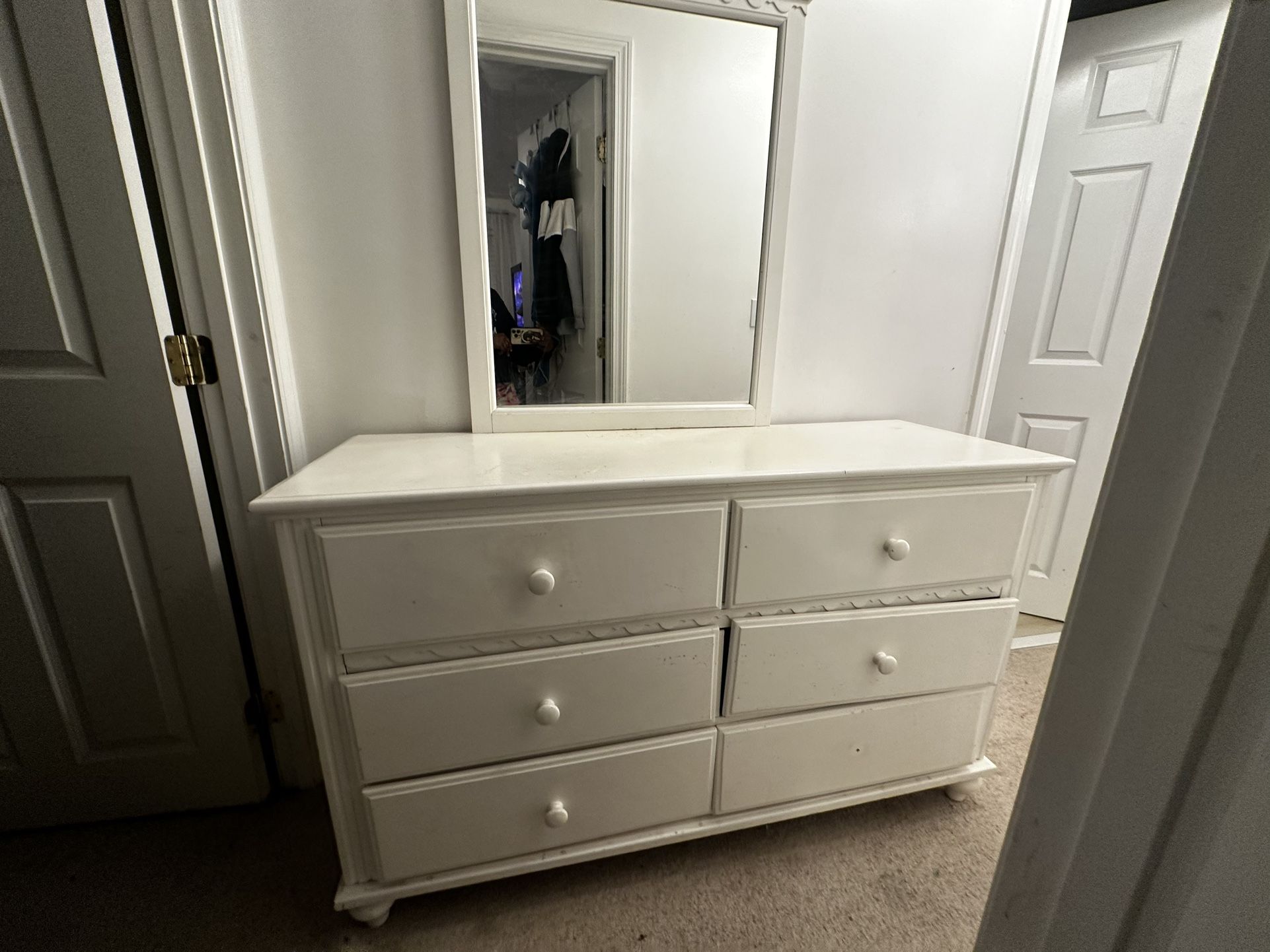 White Dresser