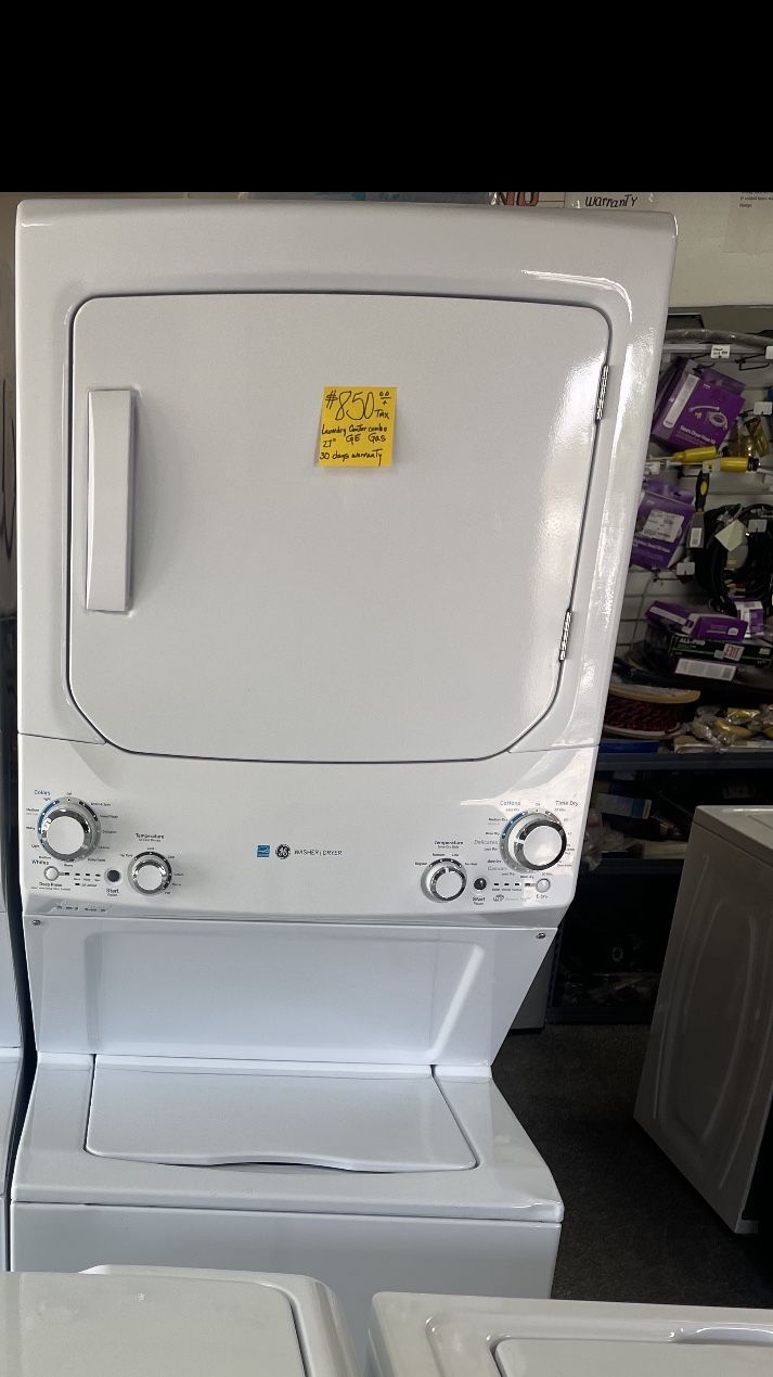 GE WASHER AND DRYER SET 