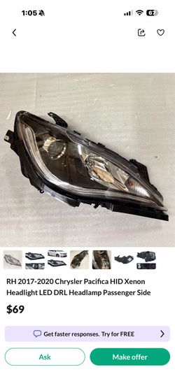 Chrysler Pacifica assembly lamp