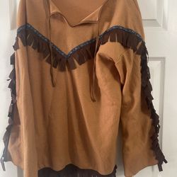 Native American Costume. One Size. Mens. 