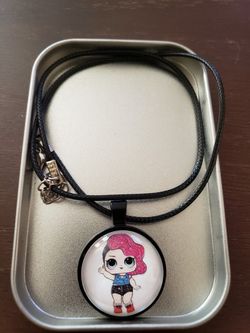 L.O.L. doll necklace