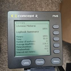 Concept2 RowErg - RowErg : Standard Legs (14" Seat Height)
