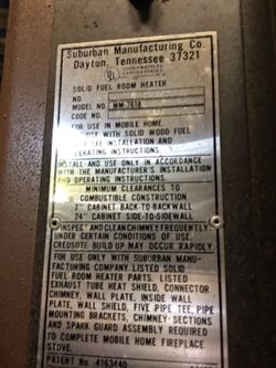 Suburban Wood Stove for Sale in Chesapeake, VA - OfferUp