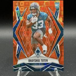 2025 Phoenix Orange Pandora #197 Bhayshul Tuten RC #/189