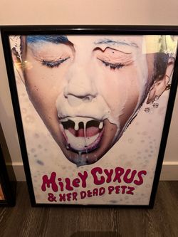 Miley Cyrus Tour poster