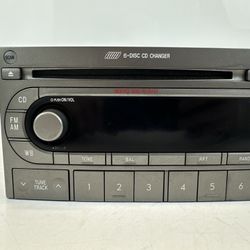 2004-2006 Subaru Forester OEM AM/FM 6 CD Radio Receiver 86201SA110