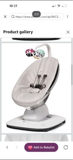 4Moms MamaRoo MultiMotion Baby Swing