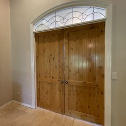 Solid Wood Double Doors