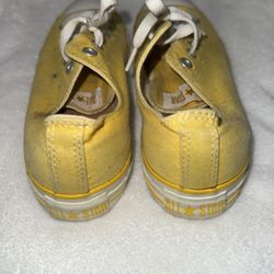 yellow converse