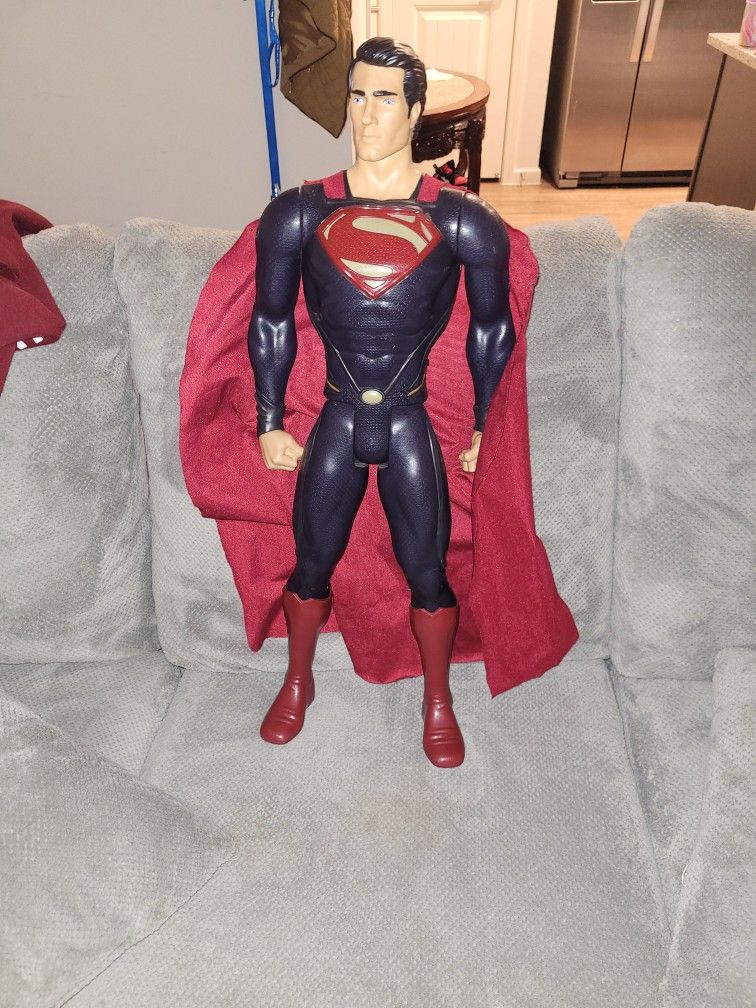 Superman Figure JAKKS Pacific Big-Figs 31” DC Comics Man of Steel Giant Size

