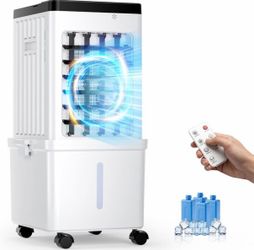 Small Portable Air Cooler with 4 Wind Modes