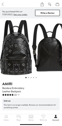 Leather Amiri Backpack for Sale in San Francisco CA OfferUp