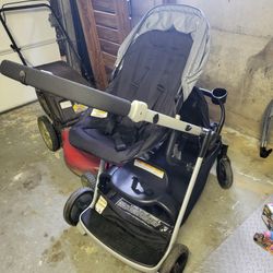 Graco Double Stroller With Standing/sitting Spot
