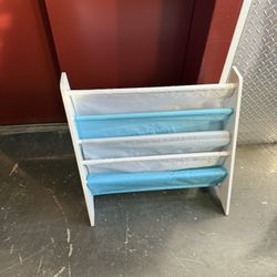 Kids Fabric Book Storage 