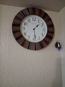 Brown clock
