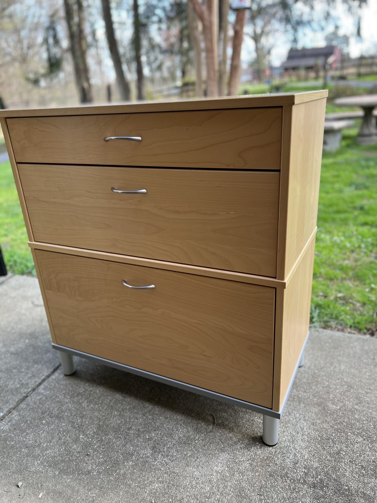 Ikea 3 Drawer Effektiv Filing Cabinet
