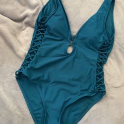 Blue 1 piece Swimsuit Size S