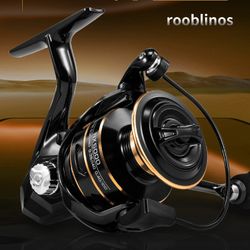 Fishing Reel 4000 Reels Spinning Reels Metal Spool and Handle for Saltwater and Freshwater Fishing
