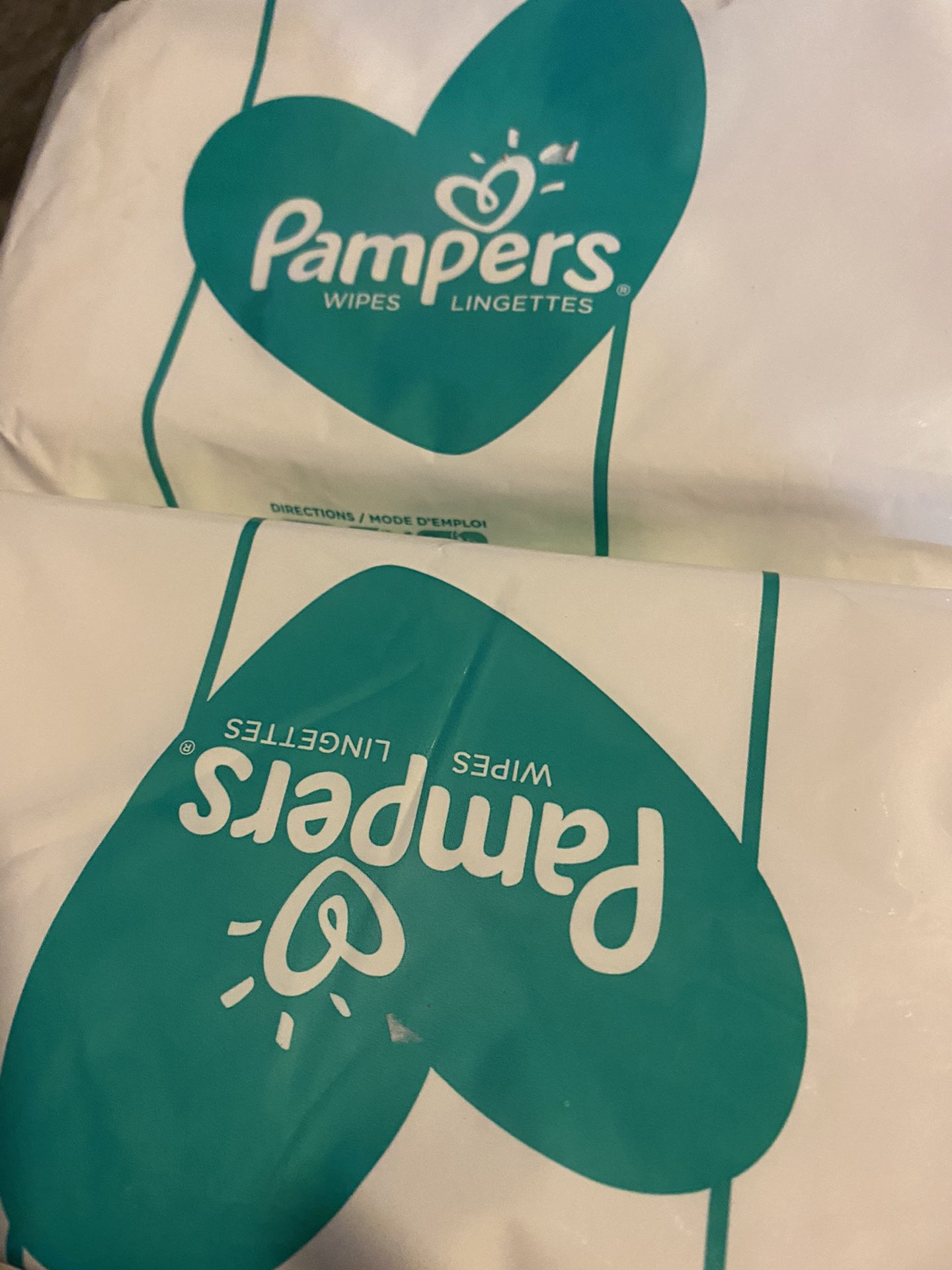 6 pack Pampers wipes
