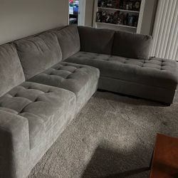 Grayish Large Sofa