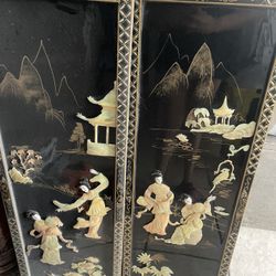 Chinese Wall Art Panel Set Of 4