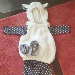 Baby Toddler Lamb Halloween Costume 