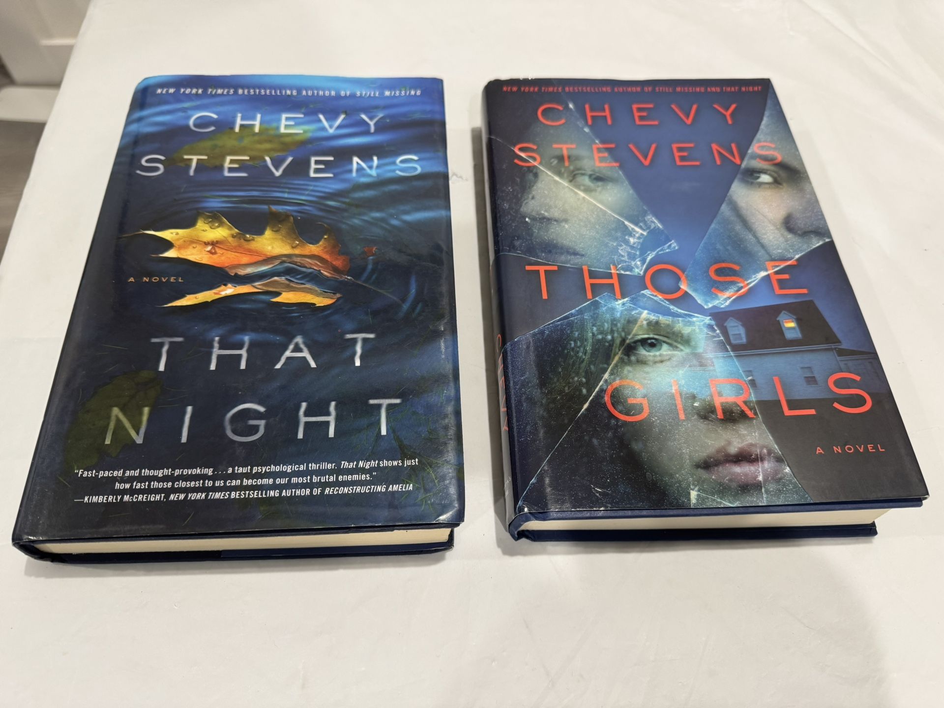 Chevy Stevens – 2 Thriller Novels (Hardcover)