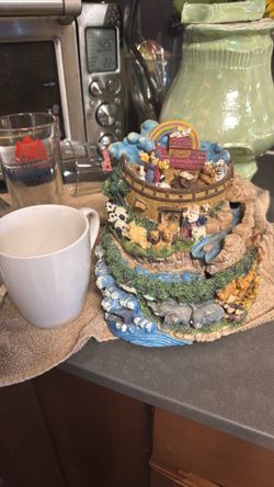 Musical Noah’s Ark water fountain.
