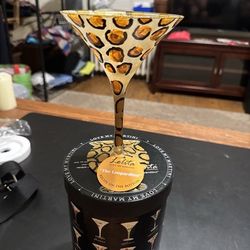 Brand New Lolita Leopardtini Martini Glass