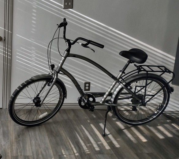 Townie bike 7D EQ Step Over Silver