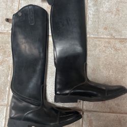 English Black Riding Boots, Men’s Size 10.5