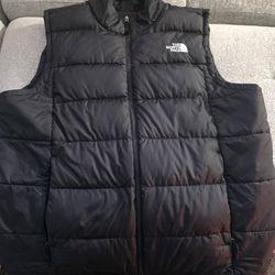 North face puffer vest  xxl