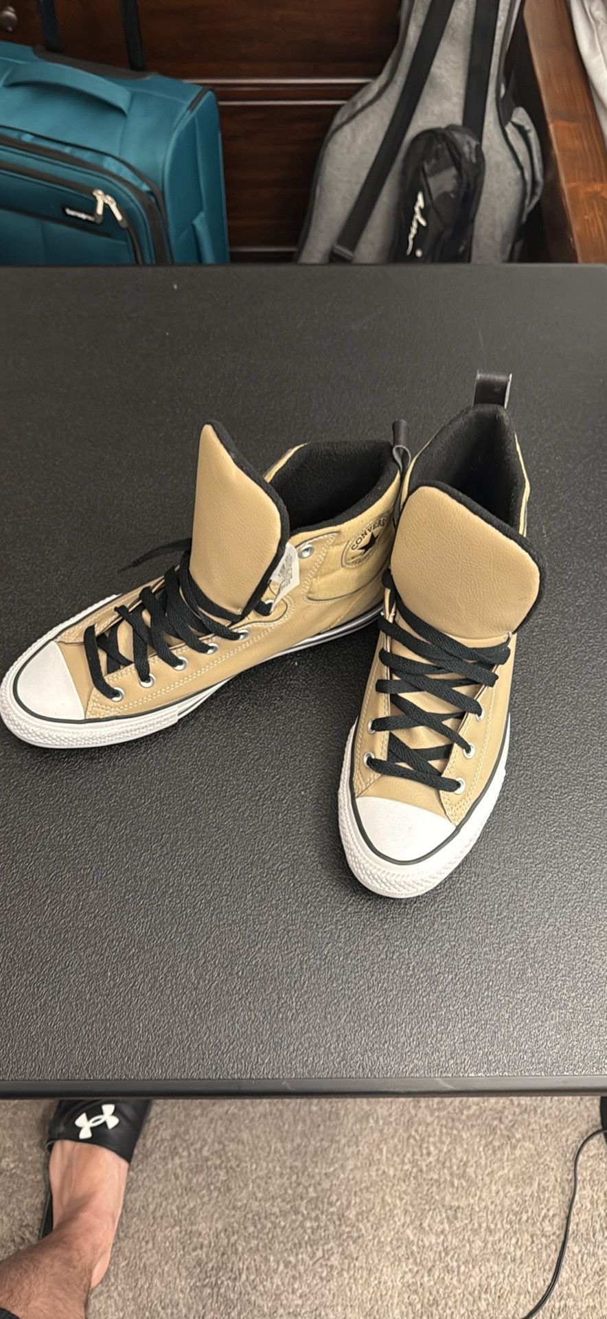 Converse Chuck Taylor All Star Berkshire Boot Hi Nomad Khaki A04475C size 11
