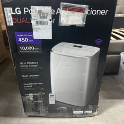 BRAND NEW IN BOX LG 10,000 BTU PORTABLE AIR CONDITIONER W/Remote - Free Delivery!