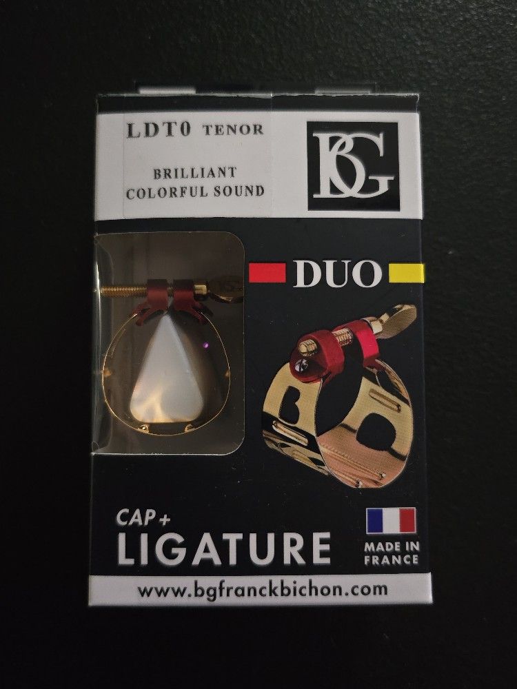 DUO ligature - Gold-lacquered