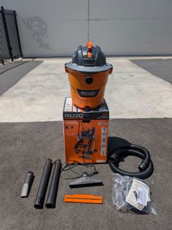 RIDGID 12 Gal. 5.0 Peak HP NXT Shop Vacuum – Like New