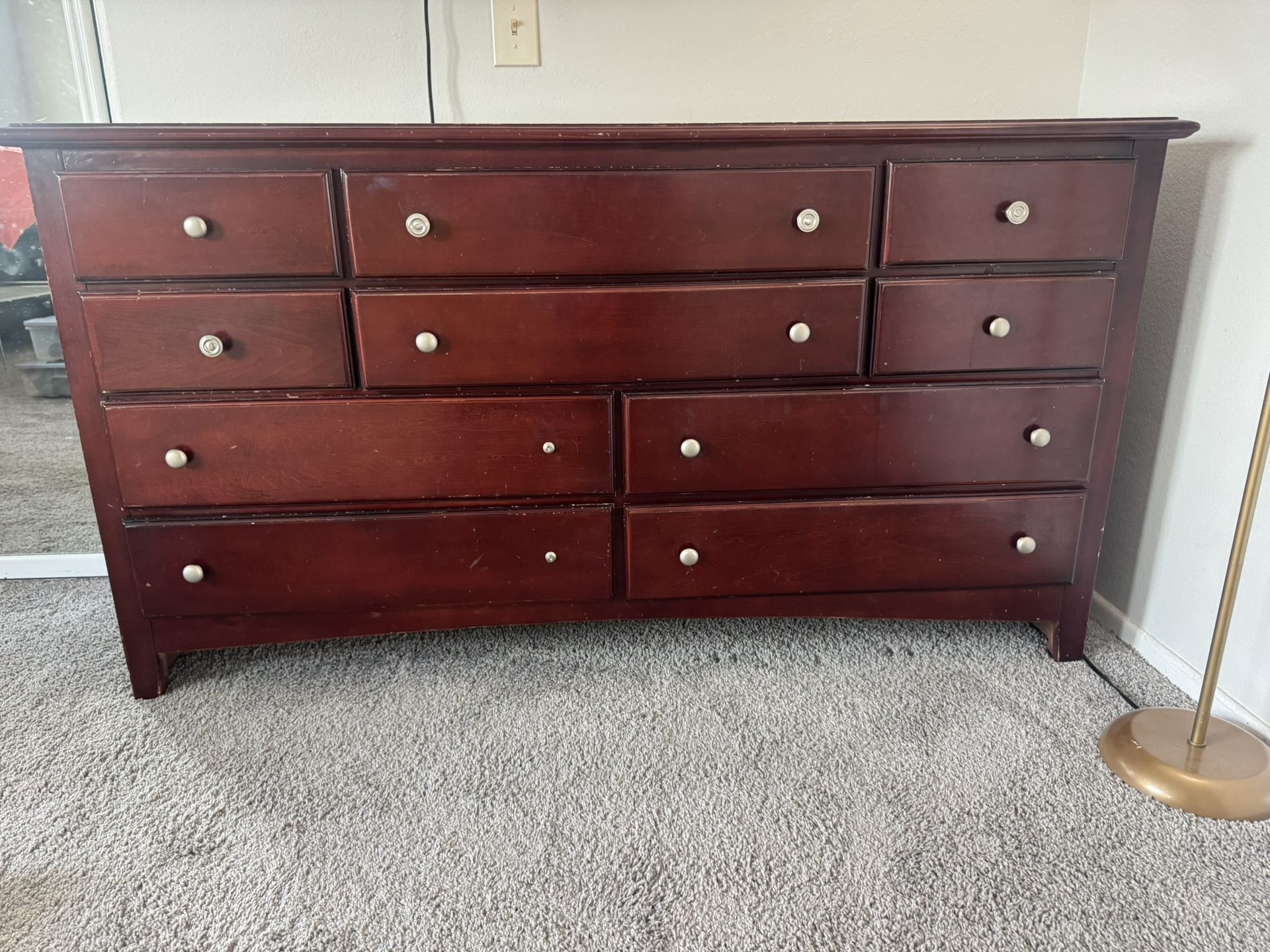 Cherry Wood Dresser 