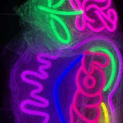 Neon Style  Great Valentine’s Day Gift Rose That Never