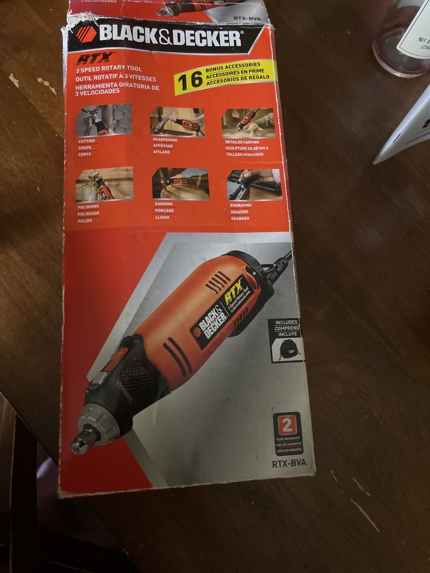 BLACK+DECKER RTX 3-Speed Rotary Tool (Model RTX-BVA)