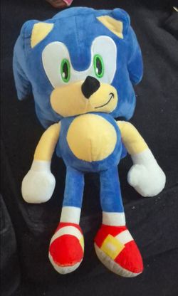 Sonic the Hedgehog Plush Doll Stuffed Animal Toy 12" Go SEGA Toy Factory Blue A001