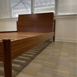 Queen Bamboo Platform Bed