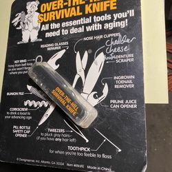 Vintage -Over The Hill Survival Knife